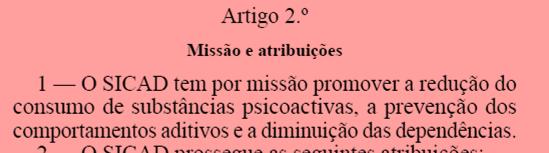 avaliação do Plano Nacional contra as Drogas e