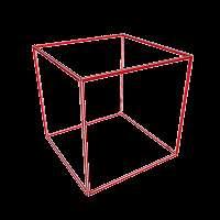1º Passo: Com 12 canudinhos, fio de linha e cola, construímos um cubo conforme a figura abaixo. Figura 3: Cubo Fonte: http://objetoseducacionais2.mec.gov.