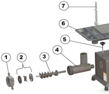 13. HIGIENIZAÇÃO Atenção: Para realizar a limpeza da máquina, primeiro desligue-a da rede elétrica.