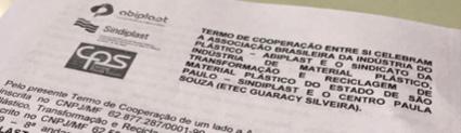 Houve a participação de 09 cooperativas que foram capacitadas na identificação e separação correta dos materiais plásticos para posterior tratamento.