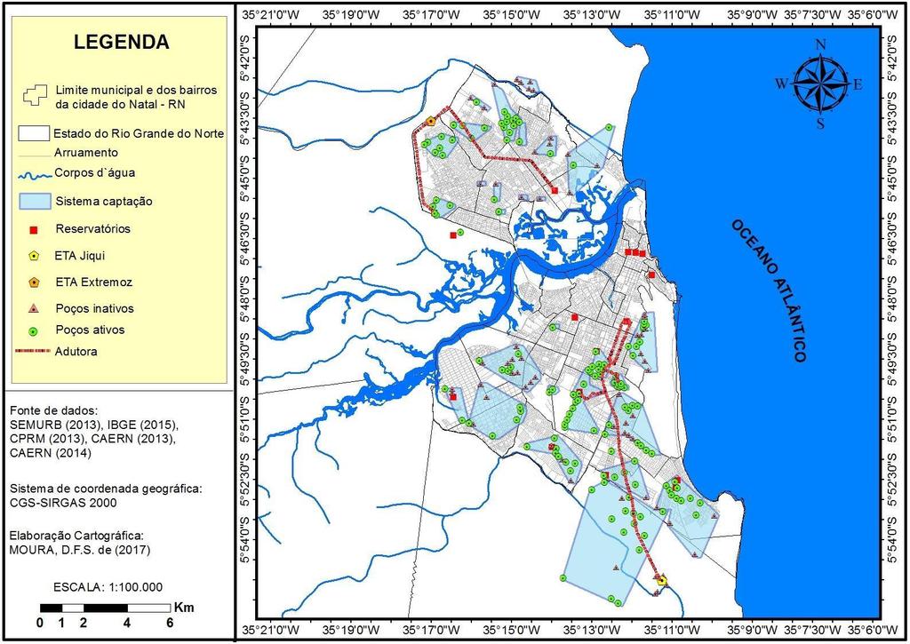 região administrativa Norte, nesse caso, tem apresentado uma estrutura de abastecimento incompatível com as suas demandas, uma vez que ocorrem sistematicamente diversos problemas de falta de