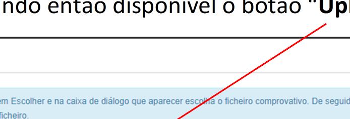 Deve então selecionar a drive do computador e ficheiro para up-load (recomenda-se ficheiros do tipo.