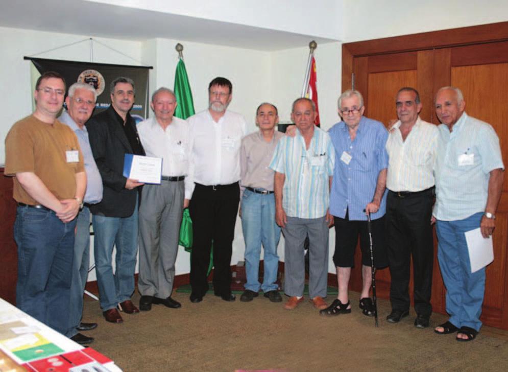 Reunião dos Presidentes A tradicional reunião com os presidentes das sociedades numismáticas dos diversos estados brasileiros, serviu não só para planejar o calendário de eventos para 2010 mas para