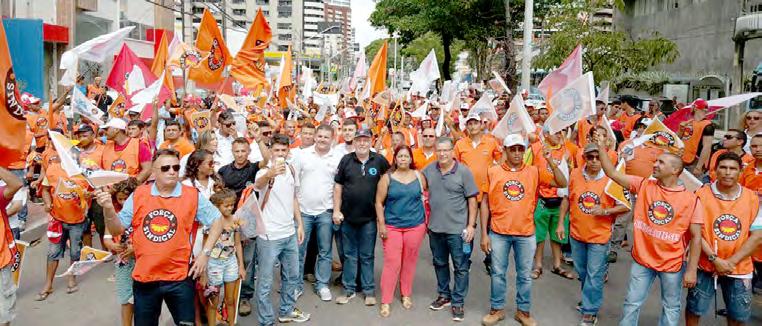 15 DE MARÇO 15 DE MARÇO METALÚRGICOS PROTESTAM NAS RUAS CONTRA AS REFORMAS DA PREVIDÊNCIA E TRABALHISTA Milhares de trabalhadores de