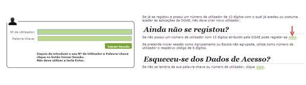 2 INSTRUÇÕES DE UTILIZAÇÃO SIGRHE 2.1 Acesso à aplicação A aplicação encontra-se disponível no Portal da DGAE, na opção Iniciar Sessão ou através do endereço: https://sigrhe.dgae.mec.pt/.