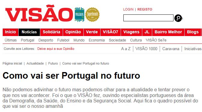 Como vai ser Portugal no