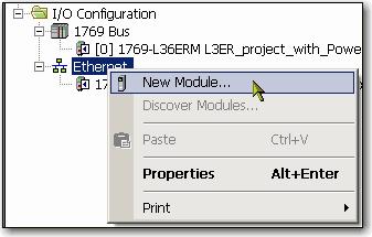 Adicione um Inversor PowerFlex 40 em um Projeto RSLogix 5000 Capítulo 2 Adicione o Inversor PowerFlex 22 V2P3N104 ao seu Projeto RSLogix 5000 IMPORTANTE As tarefas descritas nesta seção usam um