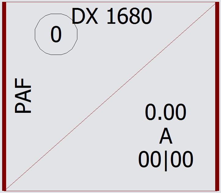 Montagem das Diagonais O furo da