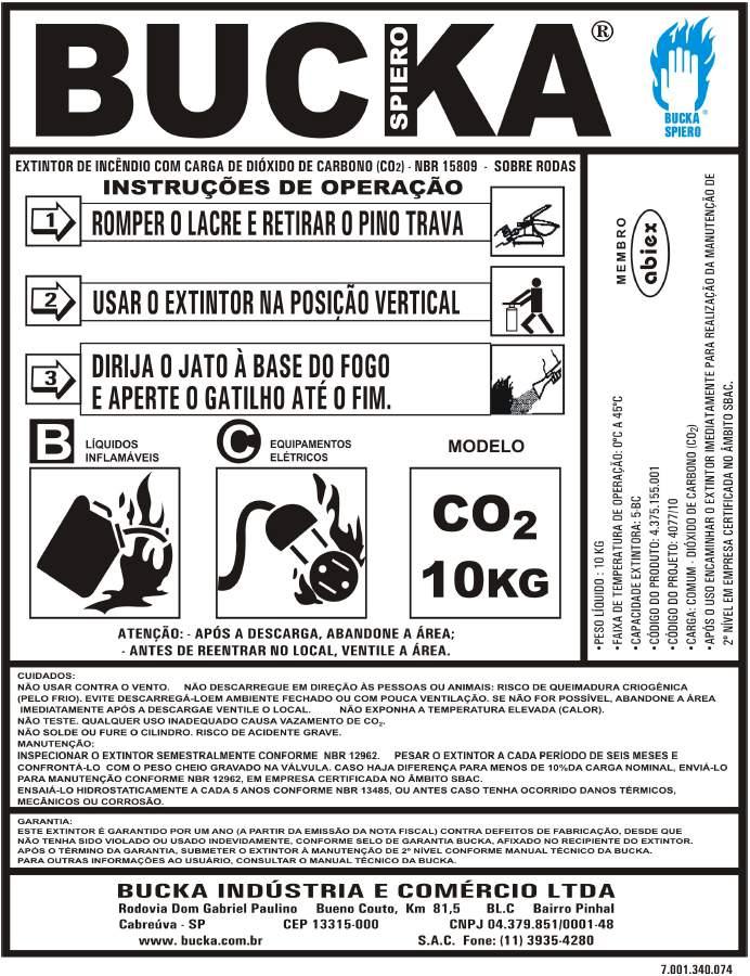 8.3.9.2. PADRÃO DE RÓTULO CO2 10KG, 25Kg e 50kg.