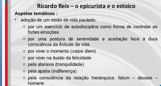 RICARDO REIS: