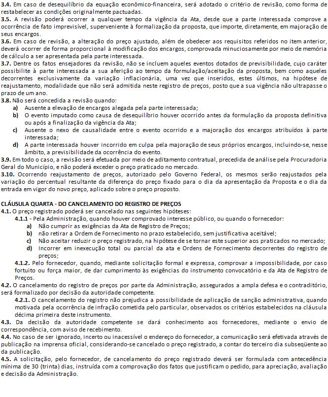 Preços e à adoção de medidas cabíveis para obtenção de contratação mais vantajosa. 3.4.