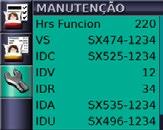 No Relatório de Sono, apenas o período pode ser alterado os outros valores são apenas