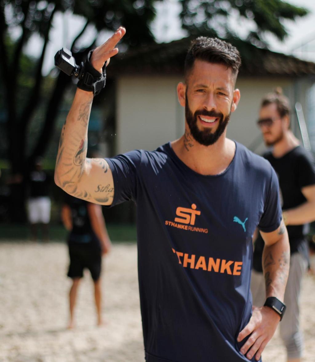 Rogério Sthanke Há cerca de dois anos e meio, o personal trainer de São Paulo, o carismático Rogério Sthanke já tinha sucesso como personal e empreendedor, foi quando deixou de ser um típico