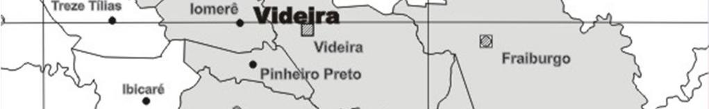 com sede no município de Videira e congrega os municípios de Arroio Trinta, Fraiburgo, Iomerê, Pinheiro Preto,