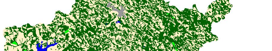 17 MAPA DE USO DO SOLO EM 1995-0 5 10 Kilometros Uso do Solo 1995 Água Vegetação Reflorestamento Solo Exposto / Agricultura Mancha Urbana Limite da Bacia Figura 5 Mapa de uso do Solo em