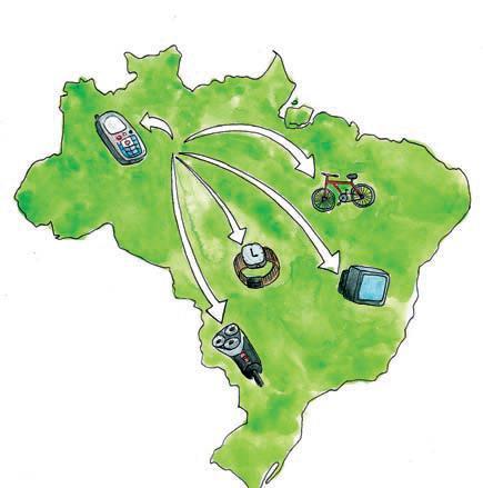 A cada ano, milhões de produtos são produzidos neste local, e de lá seguem para as lojas e residências de consumidores do Brasil e do mundo.