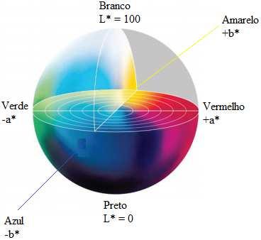 27 Figura 2. Sistema CIE L*a*b*. Fonte: Adaptado de BARCÍK (2015).