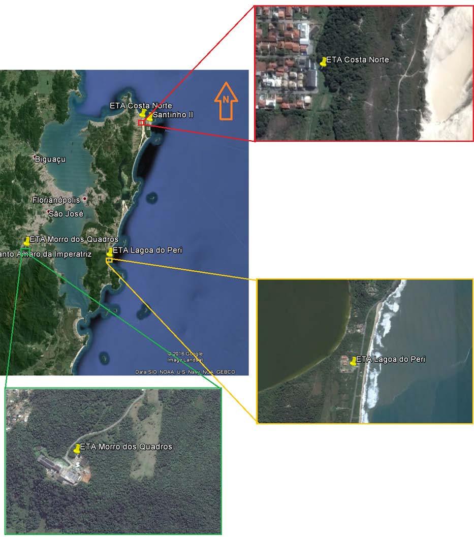 Imperatriz. Foi projetada para atender a uma vazão média de até 3.000 L/s (10.800 m 3 /H). A unidade é composta por flocodecantador e filtros ascendentes, com unidade de desaguamento de lodo; b.