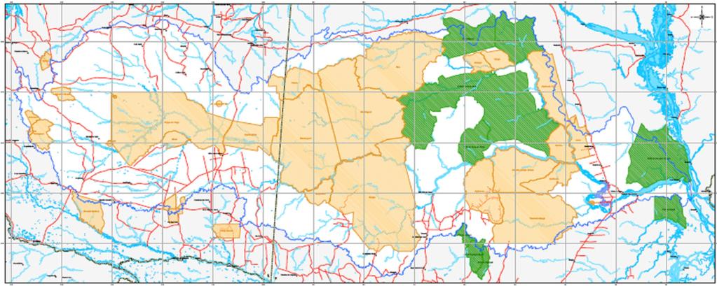 Atualização do Inventário do Rio Xingu (em( análise lise) EIXOS ESTUDADOS SÃO
