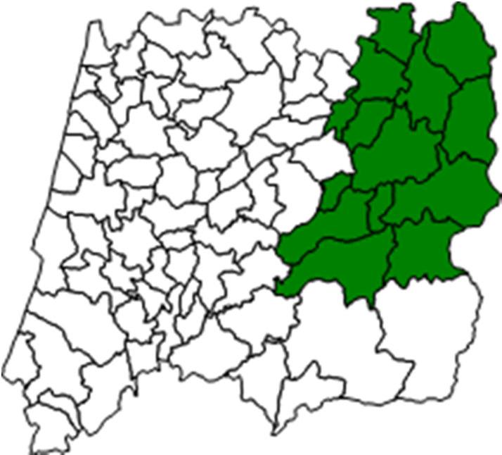 Municípios: Almeida, Belmonte, Celorico da Beira, Covilhã, Figueira de Castelo Rodrigo, Fornos de Algodres, Fundão, Guarda, Manteigas, Mêda, Penamacor, Pinhel, Sabugal e Trancoso População: 189 228