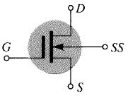 13 4-Funcionamnto MOSFET canal N tipo plção Como VS >0V, as rgiõs N do drno,