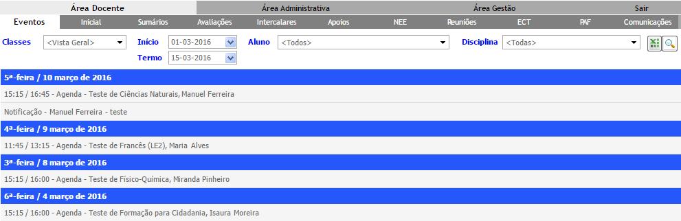 4: Filtrar por disciplina Fig.