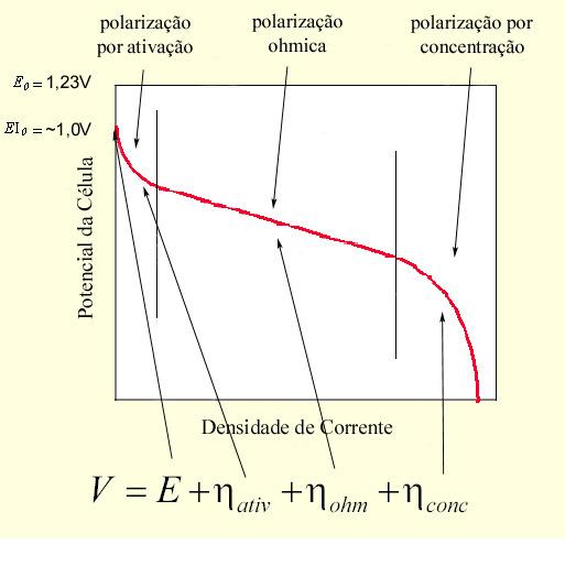 29 FIGURA 2. Esboço de uma curva de polarização representando as três principais polarizações. 1.