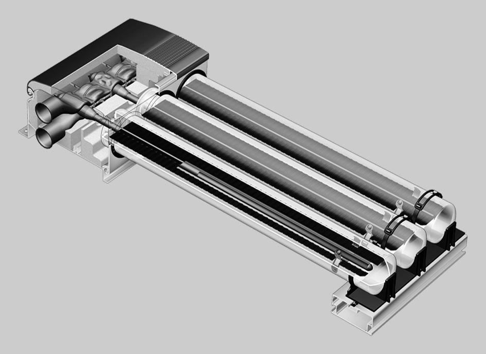 Vantagens (continuação) Capacidade de produção de vapor CPV A capacidade de produção de vapor em W/mm² é a potencia máxima em que um coletor produz vapor e transfere-o para o sistema durante a