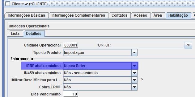 ACEIBKIA-17614/2017 e ACEIBKIA-17687/2017 - I-BROKER IMPORT Aumentada para 5 a quantidade de casas decimais dos campos referentes ao CIDE na ficha de Parâmetros do Repasse de Dados para as adições.