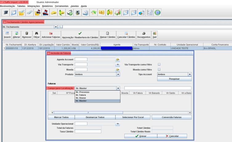 AEIBKIA-13966/2015- I-BROKER IMPORT Incluída a coluna referente ao endereço no grid de registros do cadastro de empresa estrangeira.