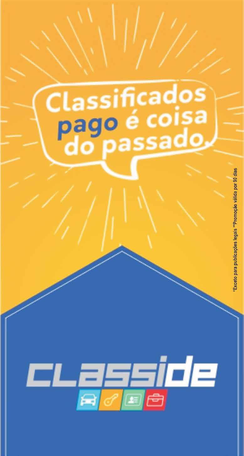 classificados DIÁRIO DO ESTADO Goiás, Tocantins e DF, 28 de Janeiro de 2018 7 whatsapp: GOL 02/02 g3 cinza 1.0 power c/ dh só R$ 12.800,00 whatsapp:82 20 PARATI 99/00 gl 1.