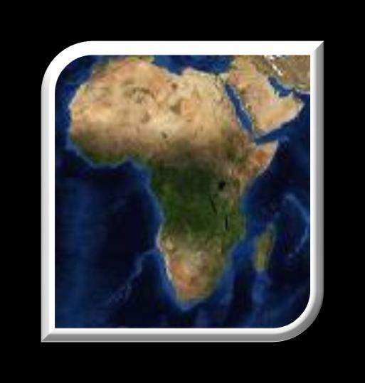 africana subsariana: na sétima posição ao nível da região