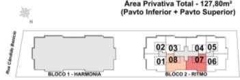 Privativa Total 127,80m²