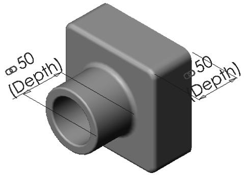 botão OK; 6. Ambas as dimensões têm o mesmo nome e o mesmo valor; 7.