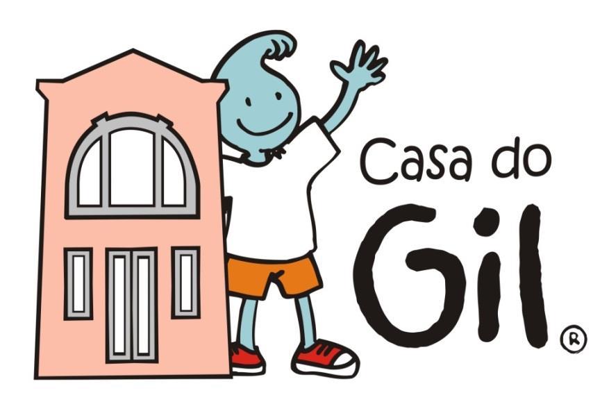 A Casa do Gil recebe crianças dos 0-12 anos de idade que se encontram em risco clínico