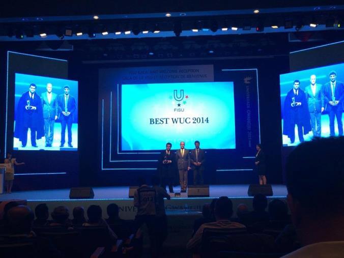 BEST WUC 2014 AWARD