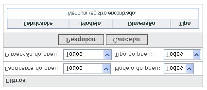 pneu, basta clicar no botão pesquisar do formulário. Como pode ser visto na figura 35.