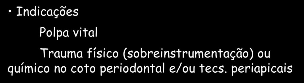 periodontal e/ou tecs.