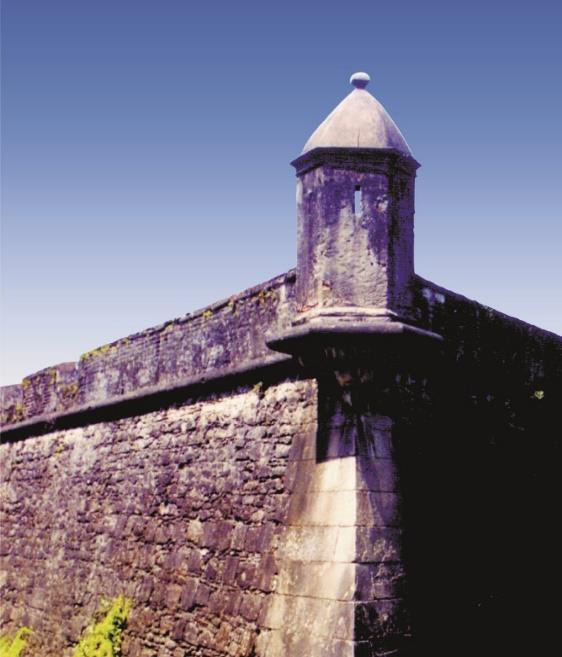 13 - -Forte de São João Batista do Brum (Recife / PE, 8 3 '10 "S, 34 52' 15" W): As origens do Forte remontam a 1595, quando os corsários ingleses, sob o comando de James Lancaster, ergueram o forte.