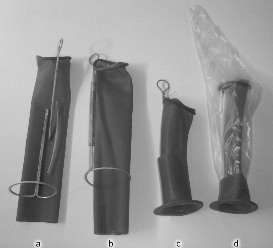 142 Figura 1. Componentes da vaginal artificial interna utilizada em vacas.