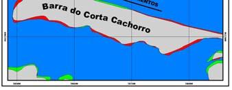 Dissertação de Mestrado Capítulo III 2002), as variações de altura das ondas registraram em média 0,2 a 0,5 m.