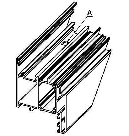 2. MECANIZAÇÃO DOS PERFIS MANUAL DE FABRICO As seguintes mecanizações são efectuadas