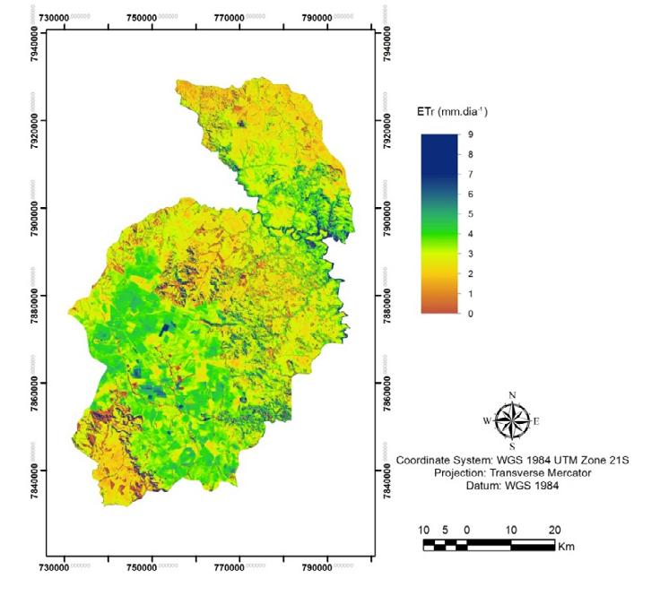 6º Simpósio de Geotecnologias no Pantanal, Cuiabá, MT, 22 a 26 de outubro 2016 Embrapa Informática Agropecuária/INPE, p. 205-206 Figura 5.