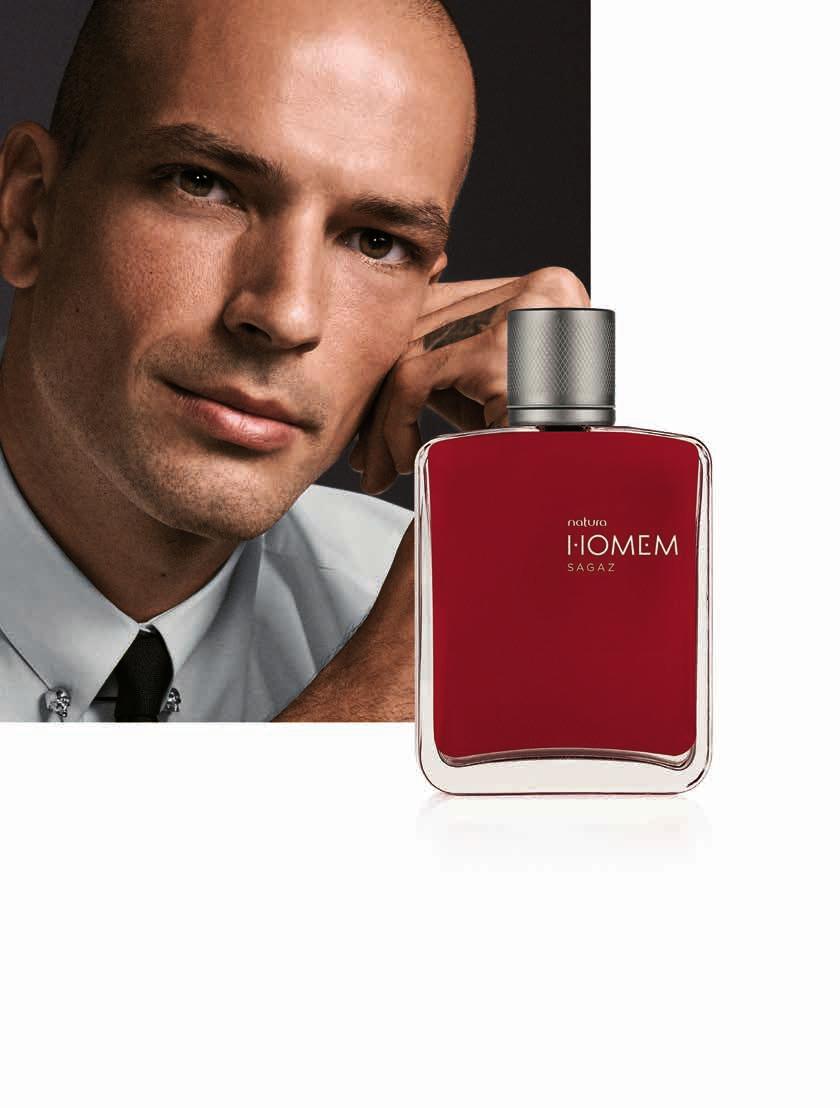 Deo parfum natura homem sagaz 100 ml madeira sensual sândalo (81951) 19 pts 139,90 Qual a intensidade da fragrância de seu Natura Homem?
