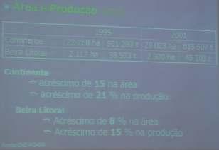 As brássicas representam cerca de 25% da produção hortícola e com um consumo per capita de 41 kg/hab./ano e de 19/kg/hab./ano de couve lombardo e portuguesa respectivamente.