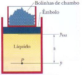 O Princípio de Pascal Uma variação de pressão aplicada a um fluido incompressível em um recipiente é transmitida integralmente a todas as partes do fluido e