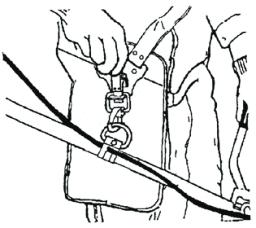 .- CORTANDO COM O EQUIPAMENTO Inspecione a área antes de operar sua roçadeira. Remova qualquer objeto que possa ser arremessado pela lâmina de corte.
