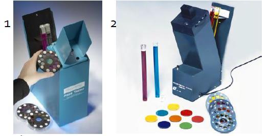 Cor Composição dos esgotos sanitários Parâmetros físicos Unidade de cor: cor produzida por 1 mg de platina e 0,5 mg de cobalto em 1 L de água; mg/l Pt-Co, graus Hazen (ºH), unidade