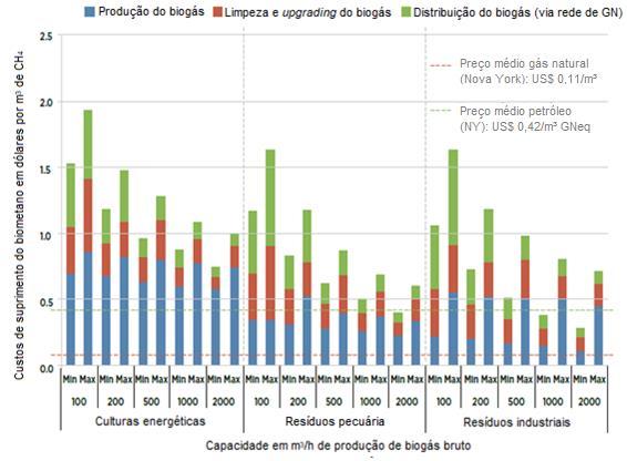 118 da geração distribuída, como os impactos na necessidade de infraestrutura, podem ser avaliados para os incentivos a viabilizar a geração de eletricidade por biogás em menor escala.