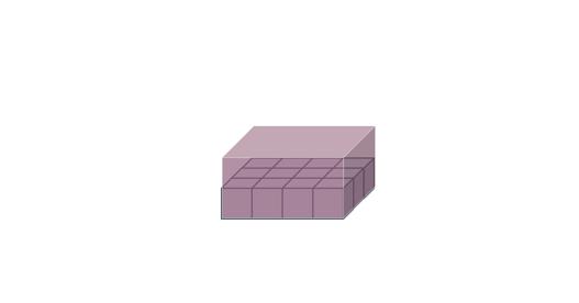 Os alunos são desafiados a imaginar um cubo com uma unidade de comprimento de aresta. Para tal projeta-se no quadro o diapositivo 2 do PowerPoint (Anexo B.